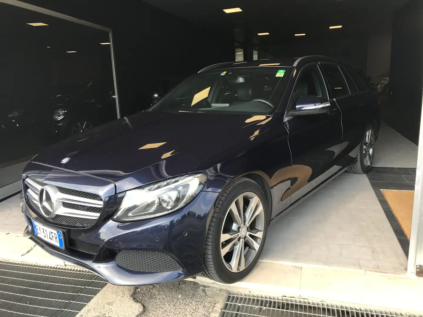 Mercedes-Benz C 220 SW d Sport automatic 170 CV Blau - 1