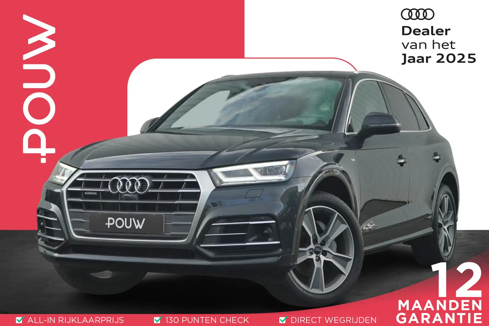 Audi Q5 2.0 TFSI 252pk quattro Sport | Panoramadak | B&O | Gris - 1