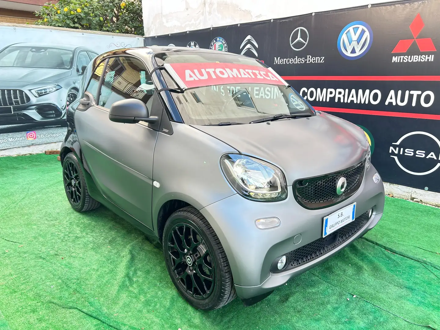 smart forTwo 2018 1.0 SUPERPASSION 71cv AUTOMATICA LEGGI TUTTO! Grigio - 1