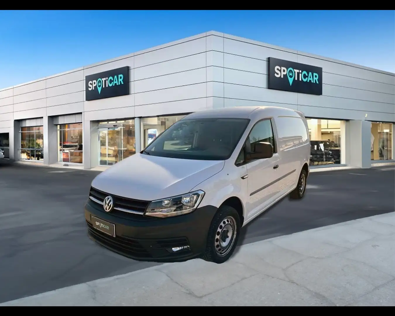 Volkswagen Caddy IV Maxi maxi 2.0 tdi 150cv van Business E6 Blanco - 1