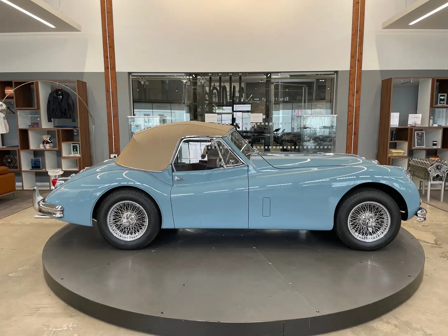 Jaguar XK Jaguar XK 140 DHC SE Blau - 2