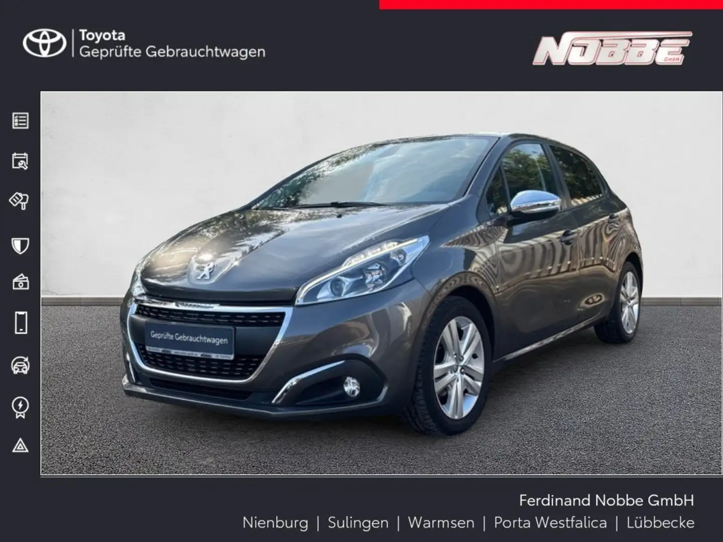 Peugeot 208 PureTech 110 Stop & Start Signature Grijs - 1