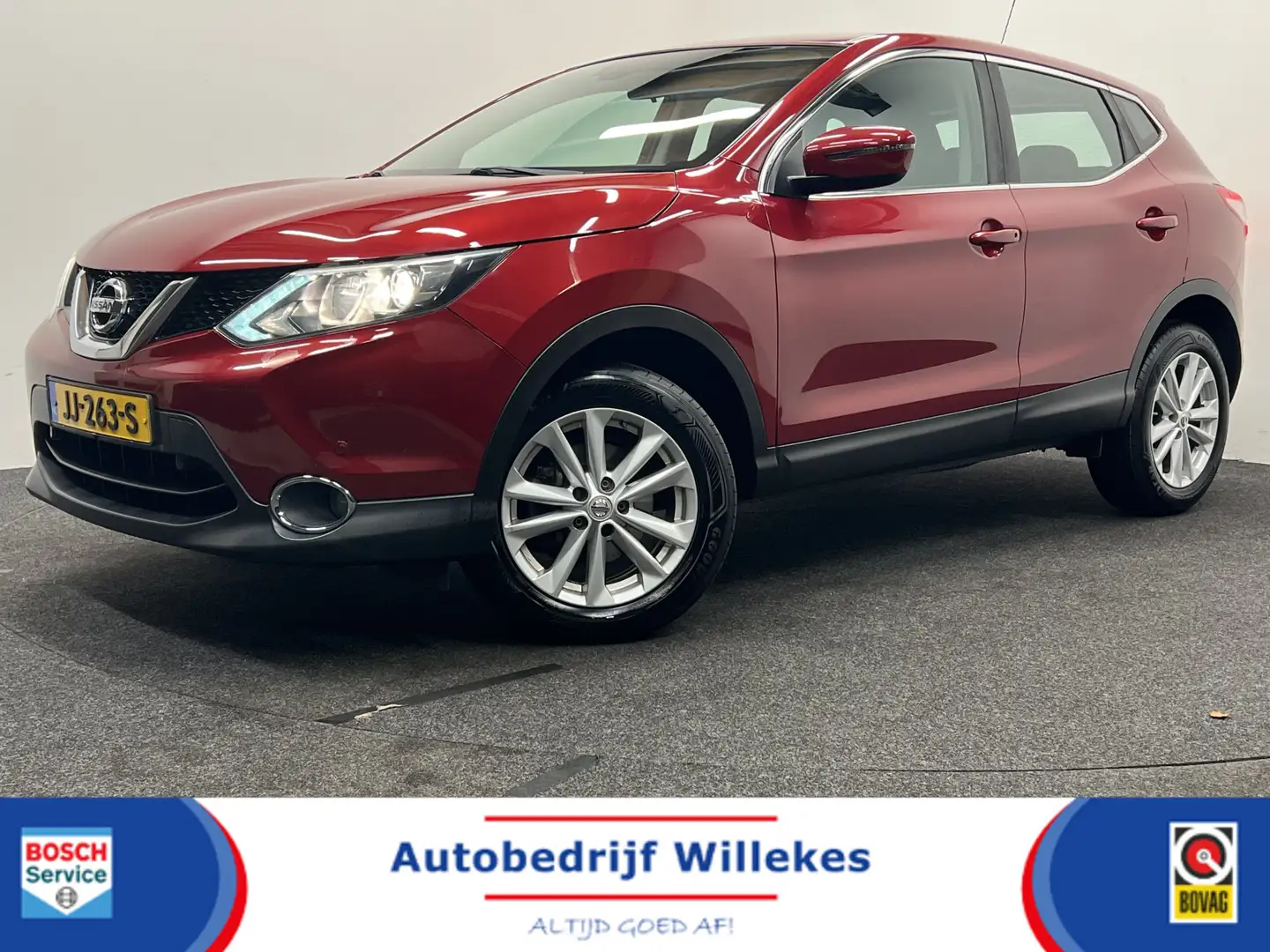 Nissan Qashqai 1.2 Acenta | TREKHAAK | PARKEERSENSOREN | CRUISE C Rood - 1