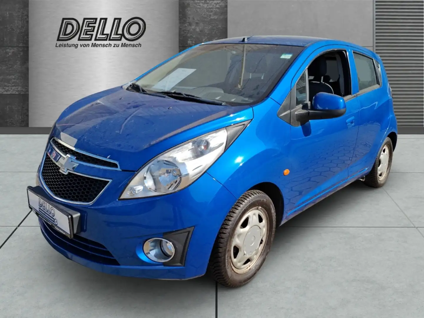 Chevrolet Spark LS 1.0 SPARK Klima teilb.Rücksb MP3 CD eFH NSW  Ra Blau - 1