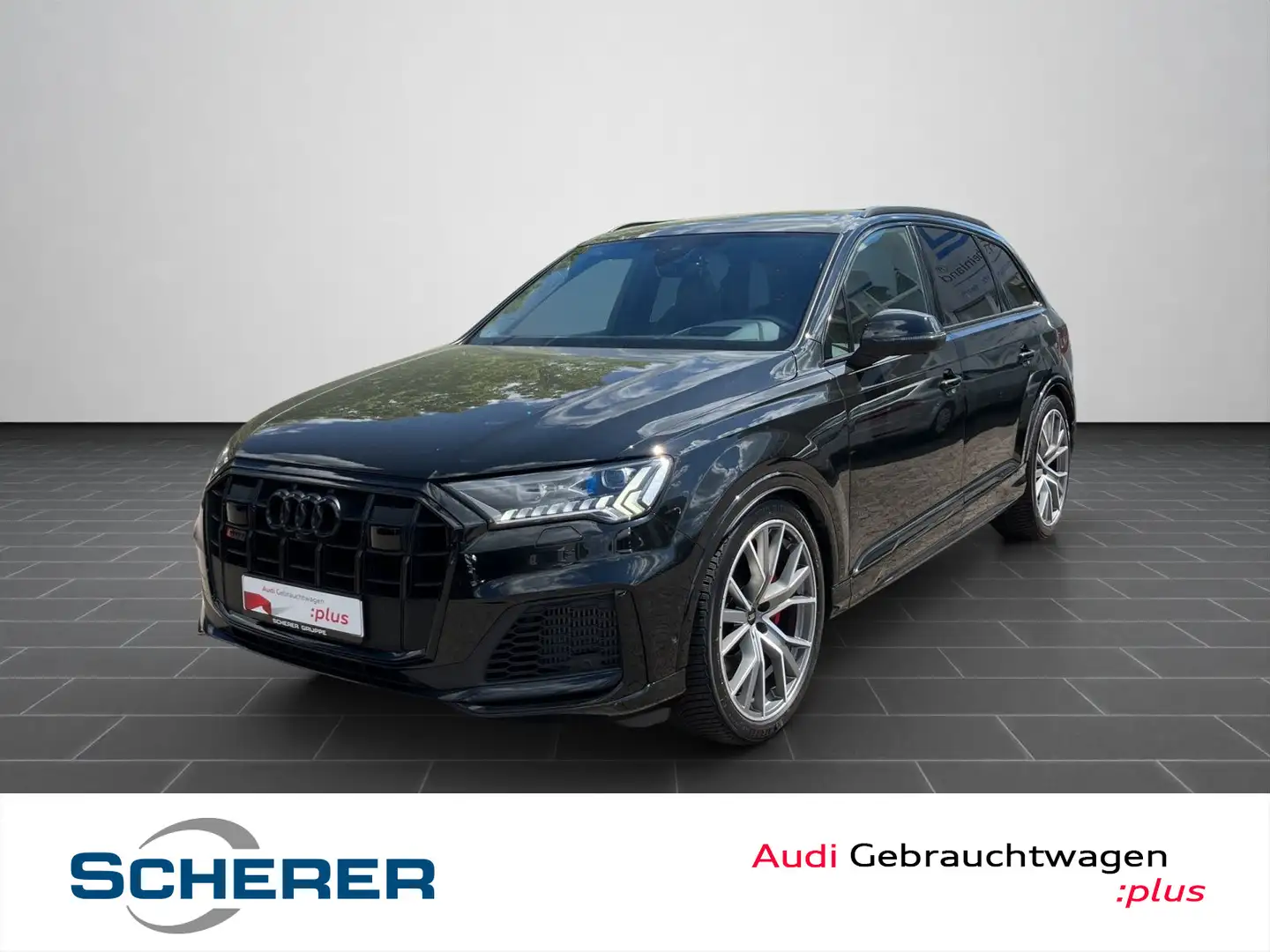 Audi SQ7 4.0 TFSI MATRIX STD-HEIZUNG PANO 360°KAMERA Schwarz - 1