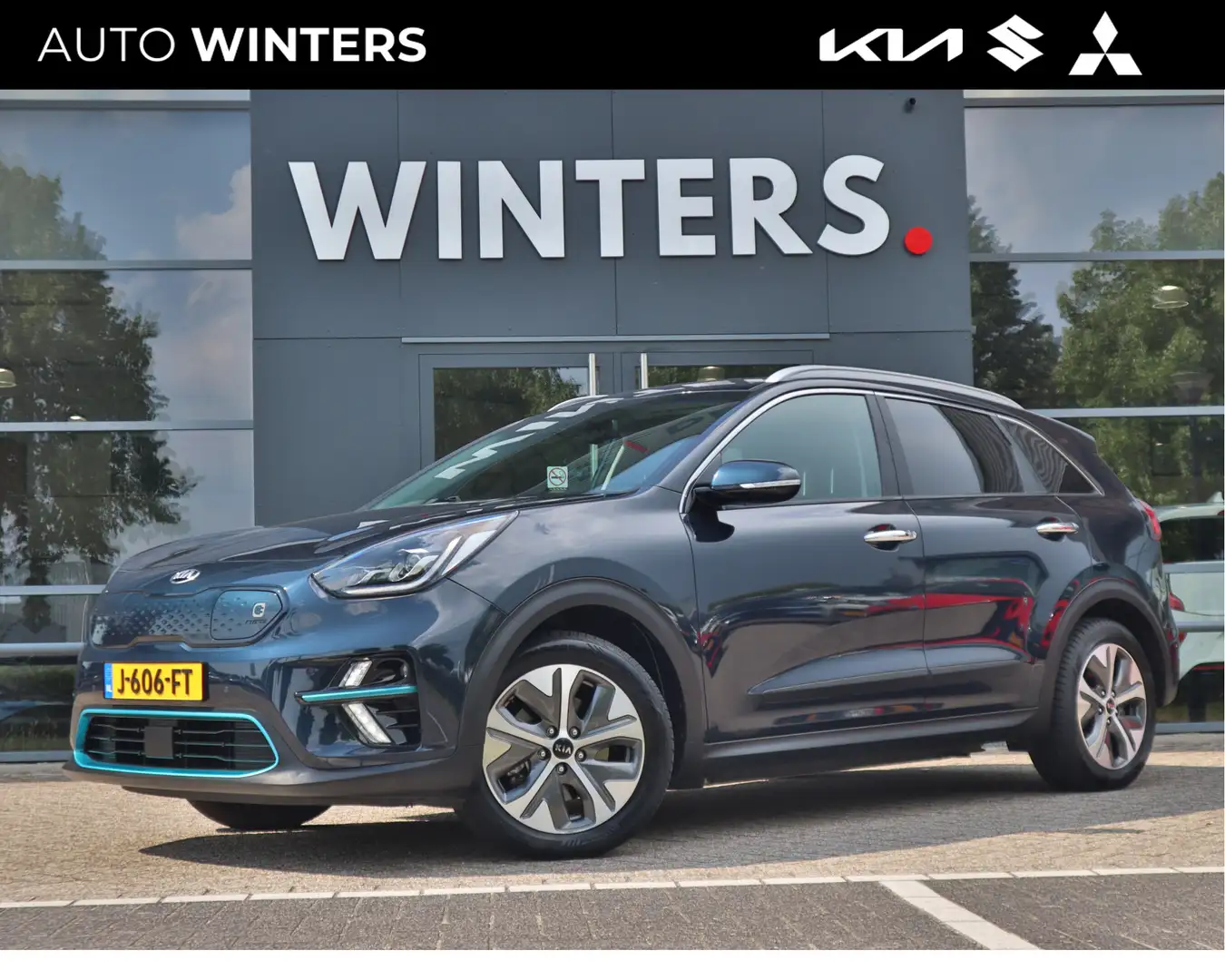 Kia e-Niro ExecutiveLine 64 kWh Stoelventilatie en verwarming Blauw - 1