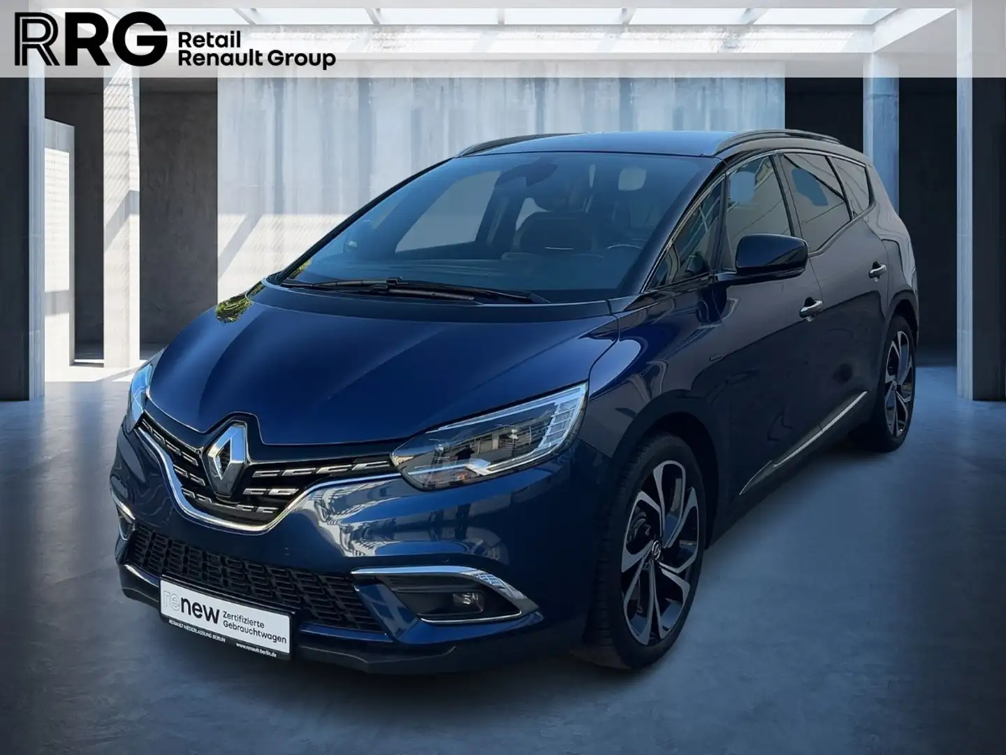 Renault Grand Scenic 1.3 TCE 140 BLACK EDITION Bleu - 1
