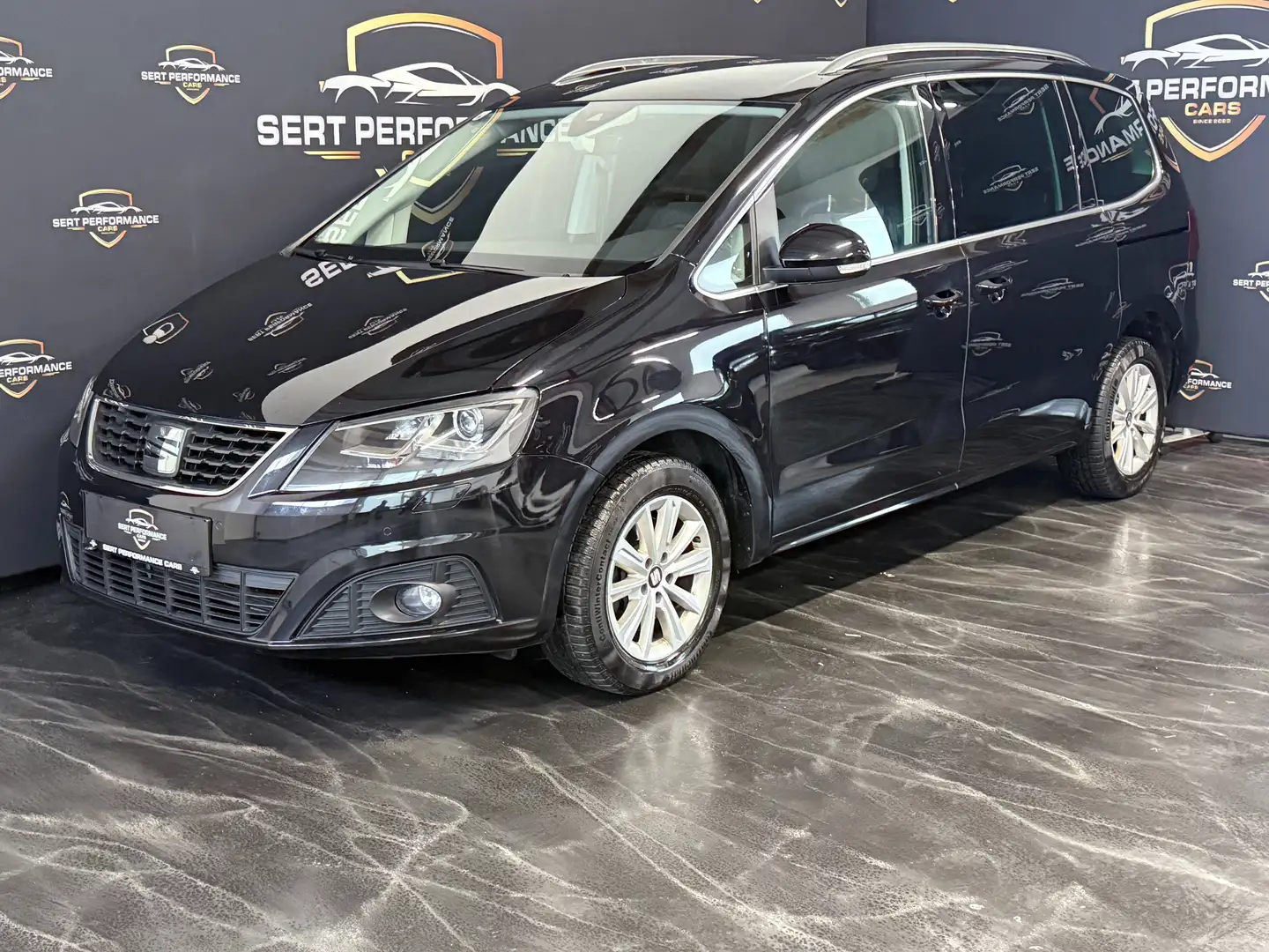 SEAT Alhambra Executive 2.0 TDI DSG ** 7-Sitz ** Schwarz - 2