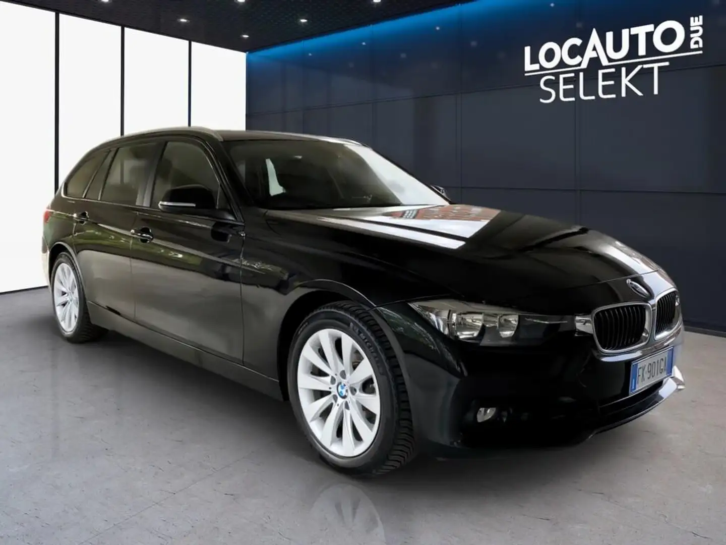 BMW 316 d Touring Sport Fekete - 2