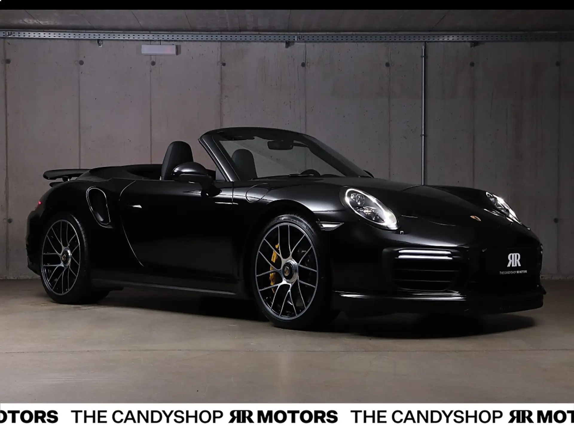 Porsche 911 911 Turbo S Cabriolet 2016 검정 사진 1