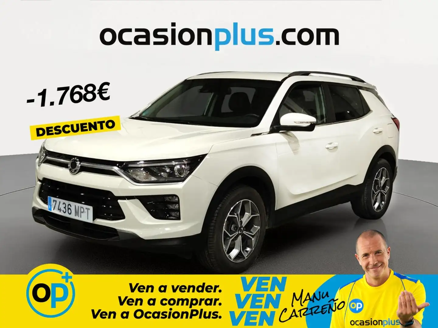 SsangYong Korando D16T Urban Plus 4x2 Aut. Blanco - 1
