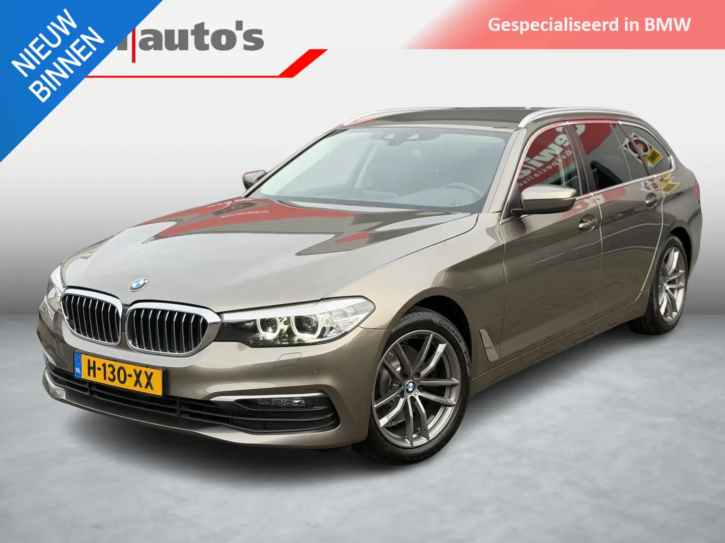 BMW 520 5-serie Touring 520d Executive Grau - 1