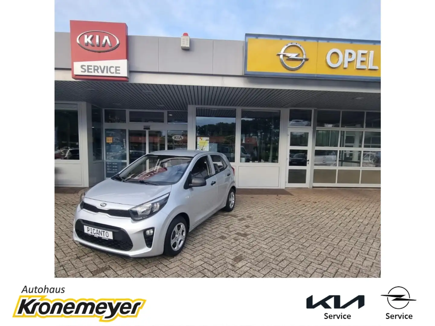 Kia Picanto 1.0 Attract Lichtsensor RDC Radio BC ZV ESP ABS Se Silber - 1
