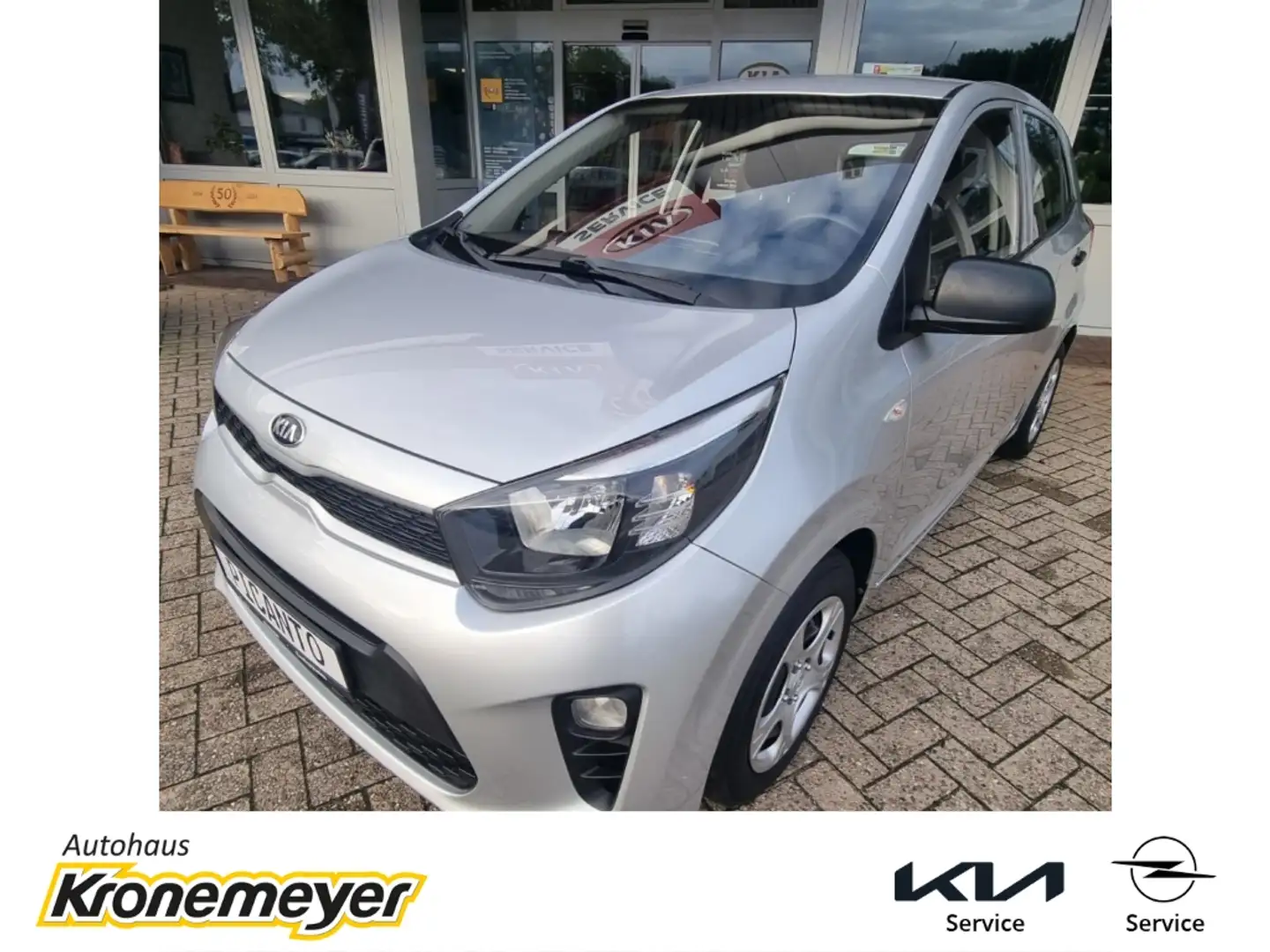 Kia Picanto 1.0 Attract Lichtsensor RDC Radio BC ZV ESP ABS Se Silber - 2