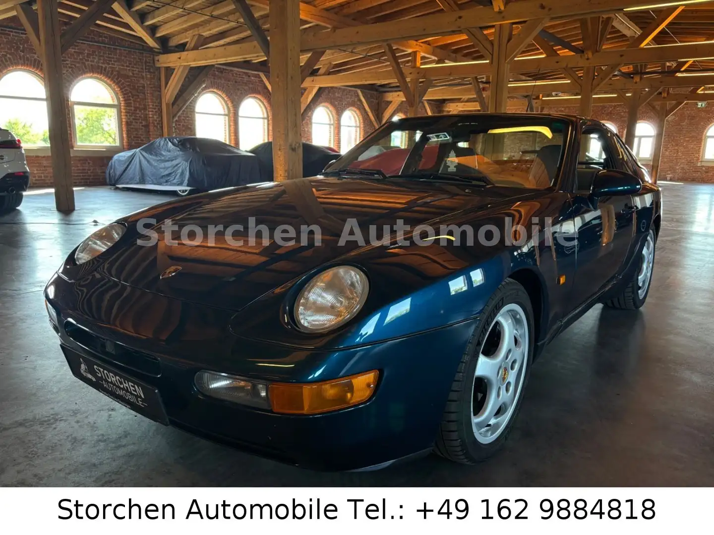 Porsche 968 *H-Zulassung*Sammlerzustand*TÜV Neu*Leder* Blau - 1