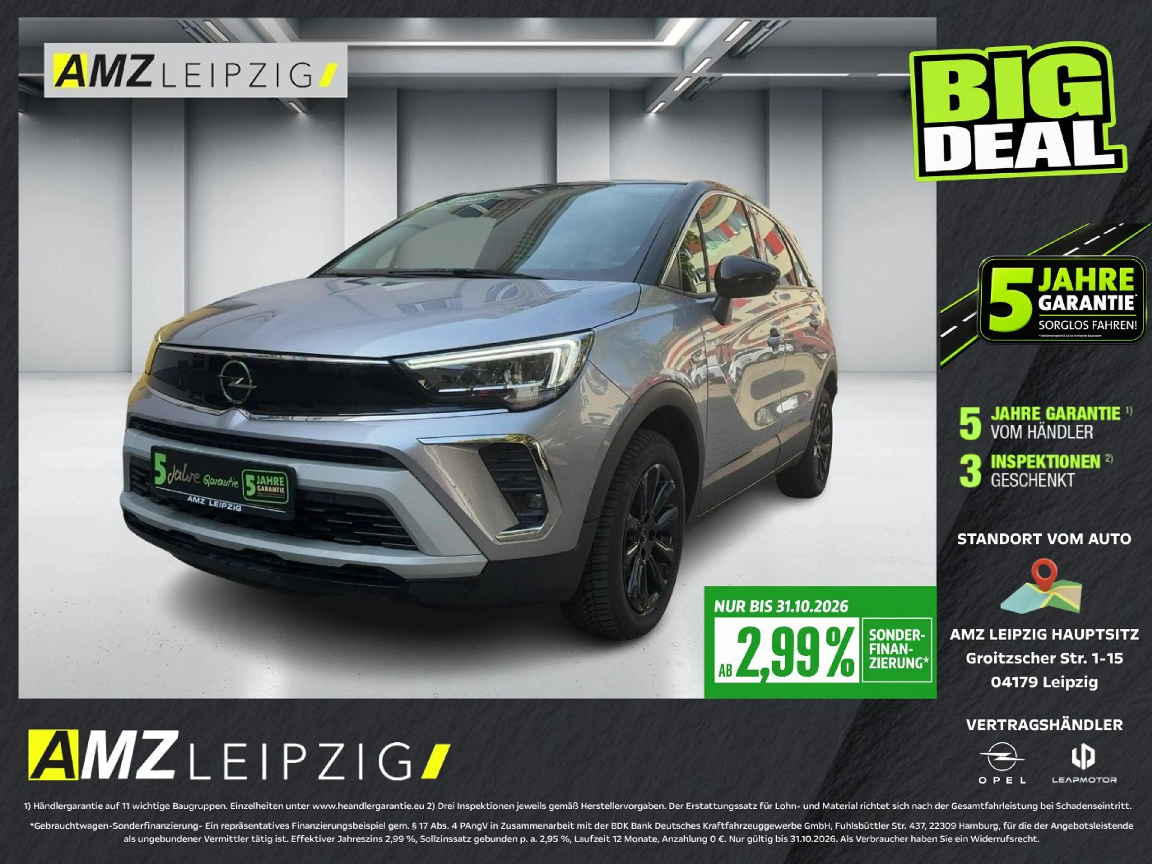 Opel Crossland 1.2 Turbo Elegance Paket *HU/AU neu*