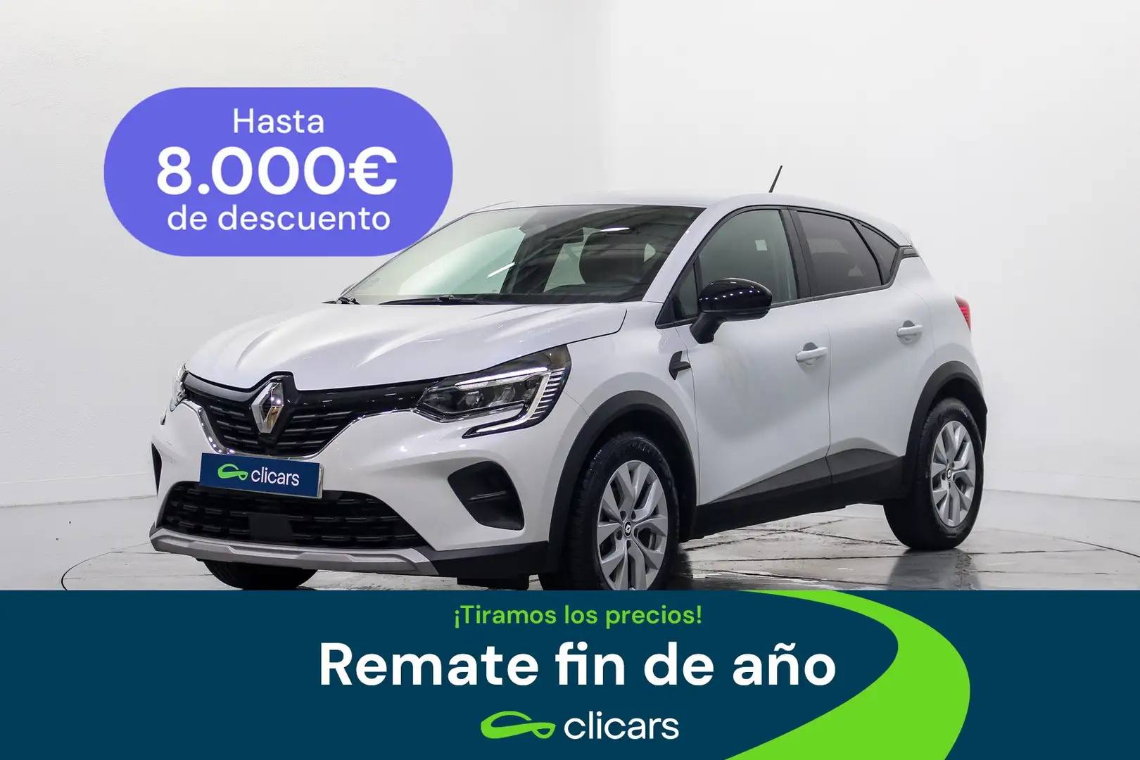 Renault Captur TCe Intens 74kW GLP Blanco - 1