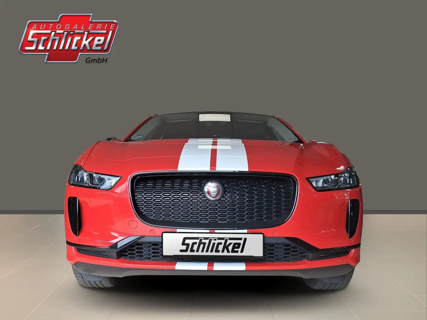 Jaguar I-Pace EV400 AWD S Navi Leder Kamera 360° ACC Head-Up Rojo - 2