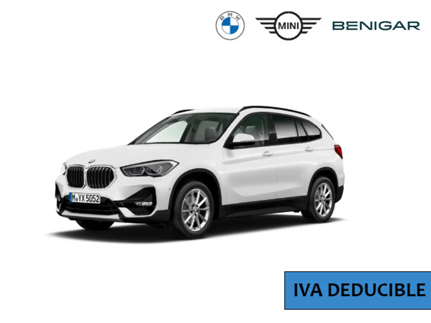 BMW X1 sDrive 18dA Weiß - 1