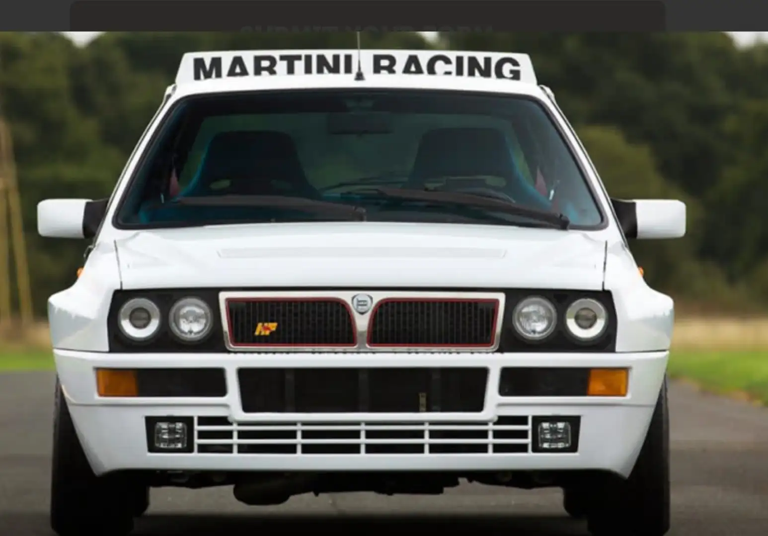 Lancia Delta 2.0 16v HF Integrale Evoluzione bijela - 1