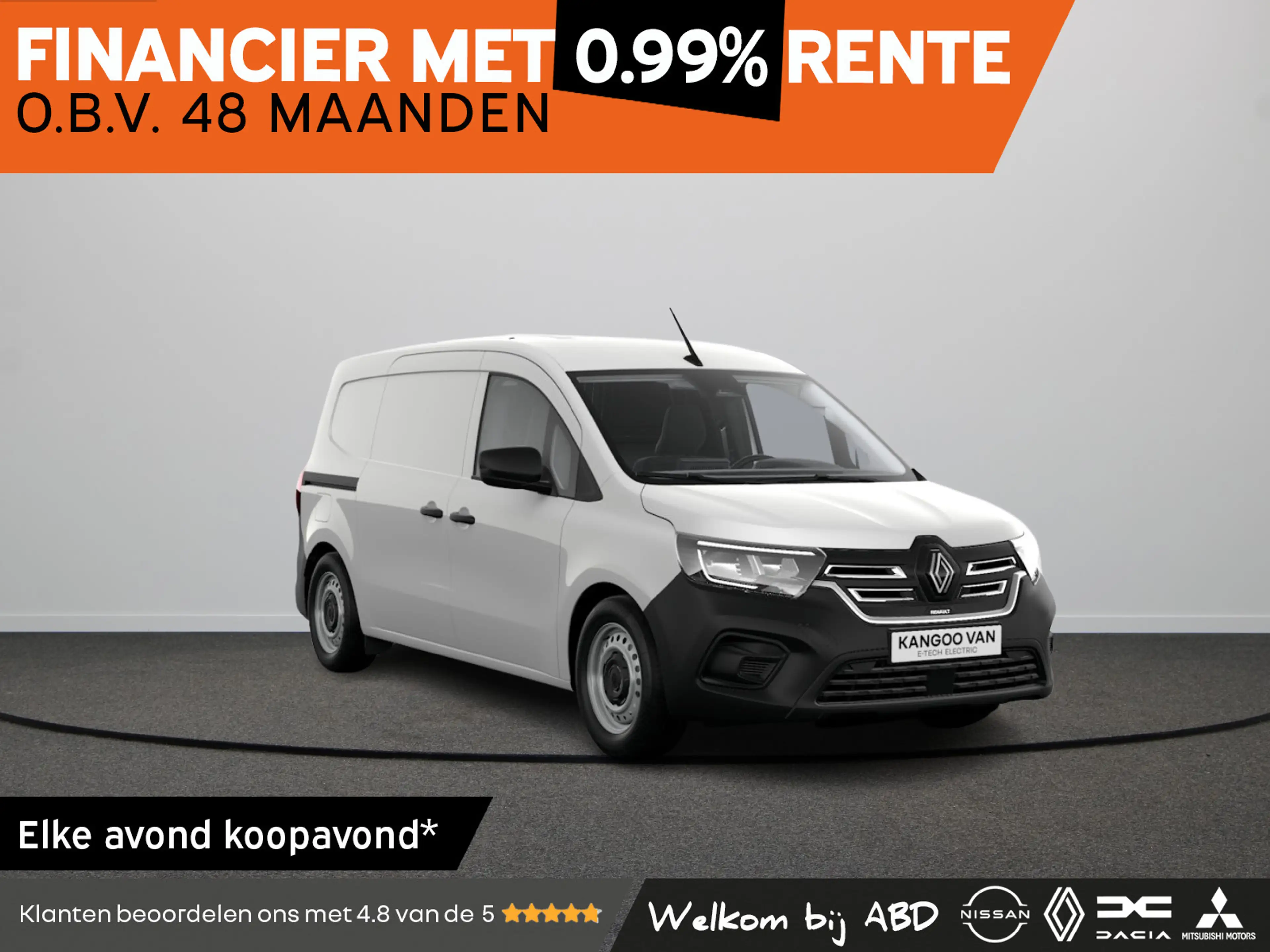 Renault Kangoo Advance 44 kWh | Achteruitrijcamera | Elektronisch