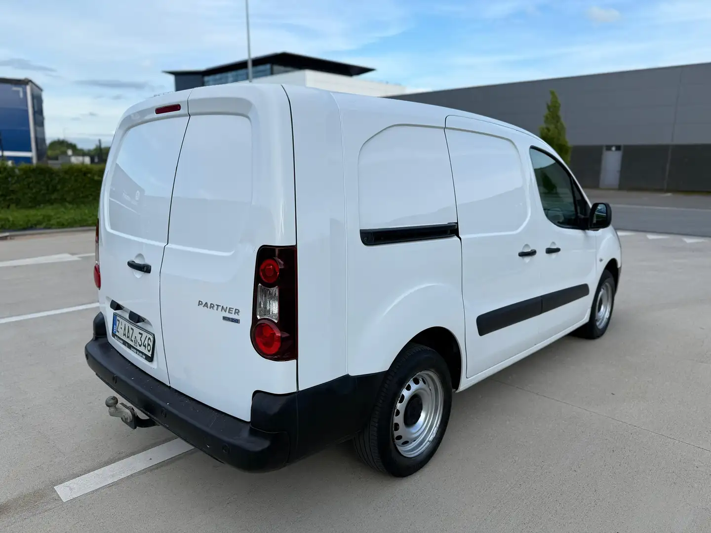 Peugeot Partner 1.6 BlueHDi L2H1 Premium 121 S/S Blanc - 2