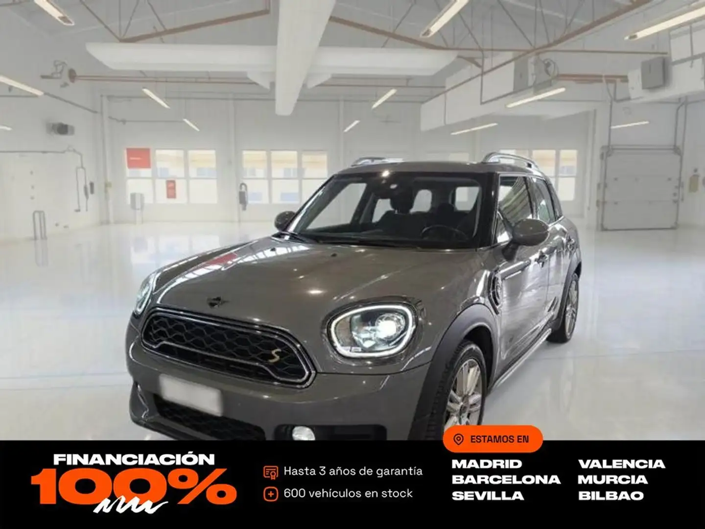 MINI Cooper S E ALL4 Gris - 1