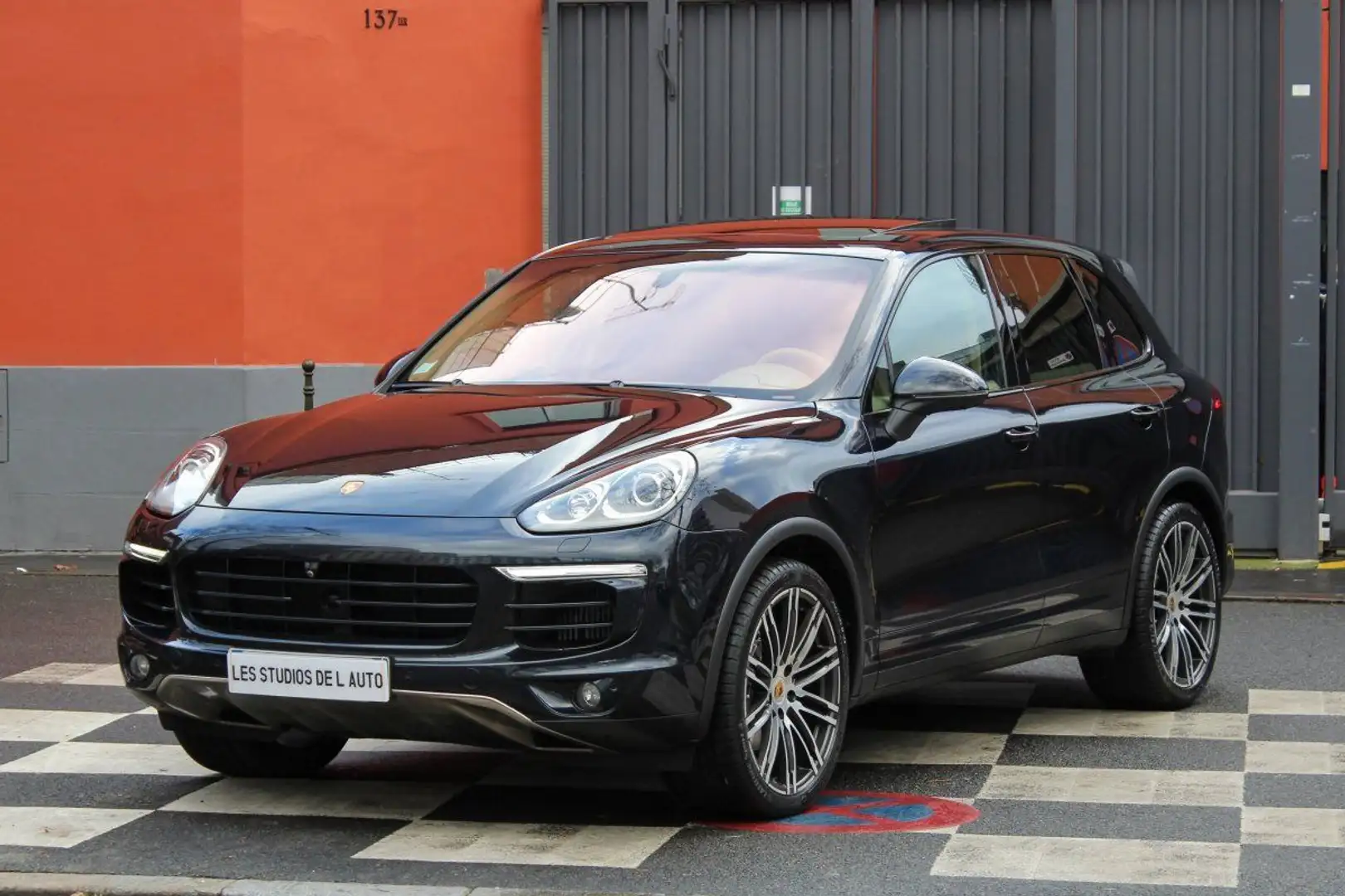 Porsche Cayenne II (958) 3.0 262ch Diesel Bleu - 1