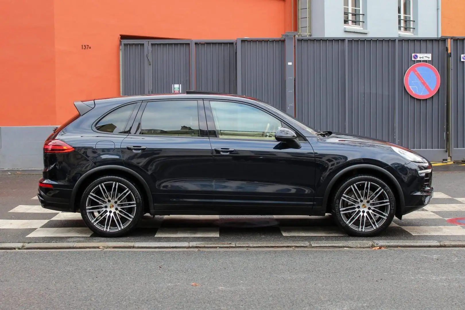 Porsche Cayenne II (958) 3.0 262ch Diesel Bleu - 2