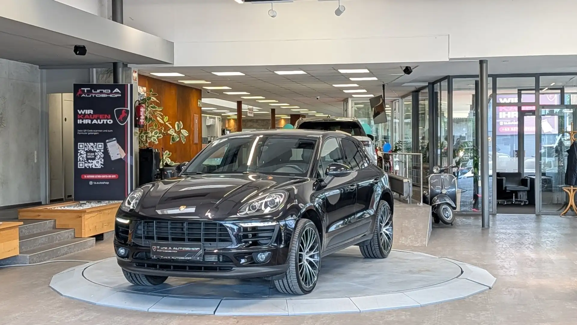 Porsche Macan S ALLRAD 1-Hand DSG *AHK*Sitzbelüftung*Navi*21Zoll Schwarz - 1