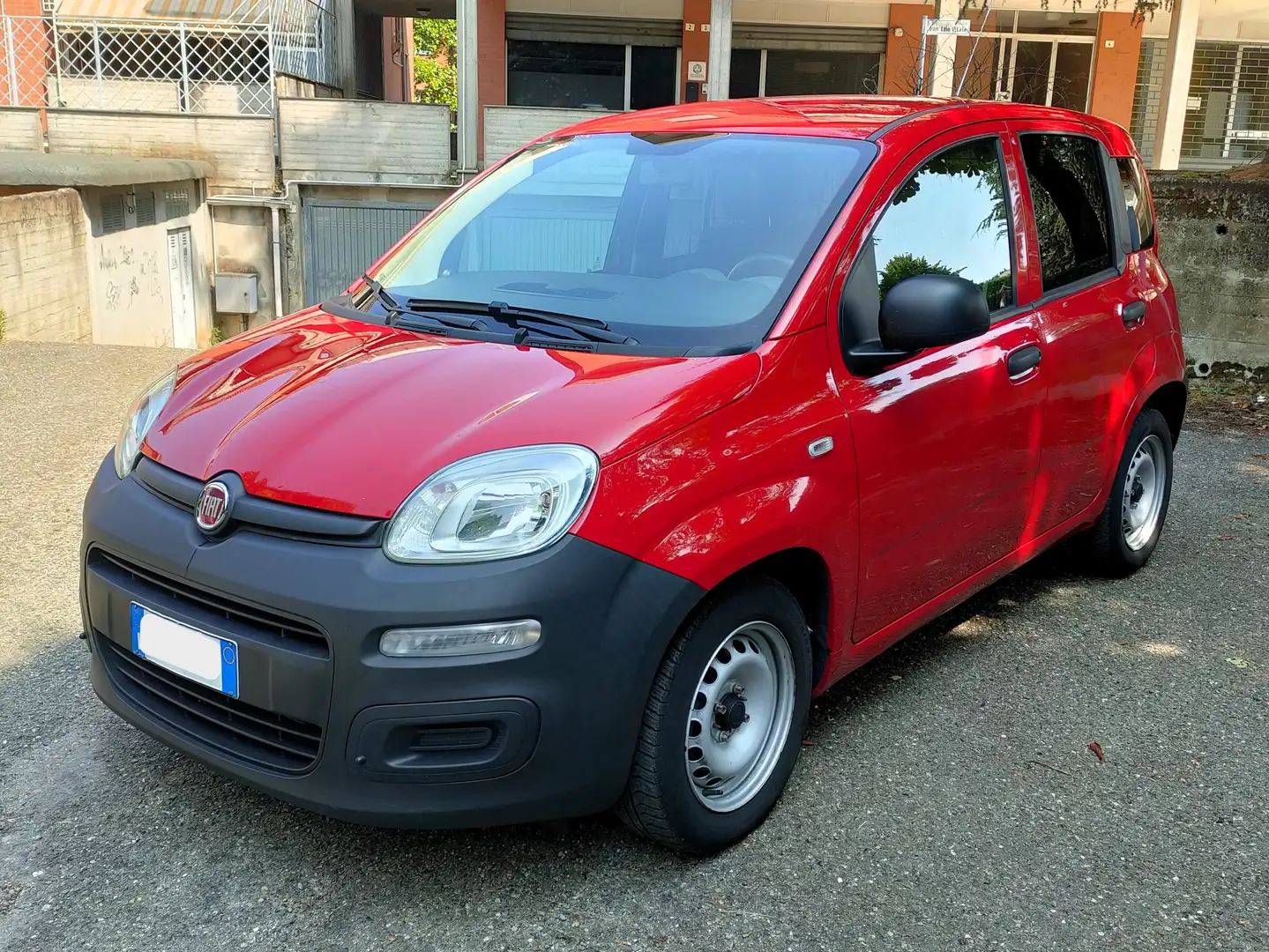 Fiat Panda Panda Van 1.3 Mjet Euro 6 Rosso - 1