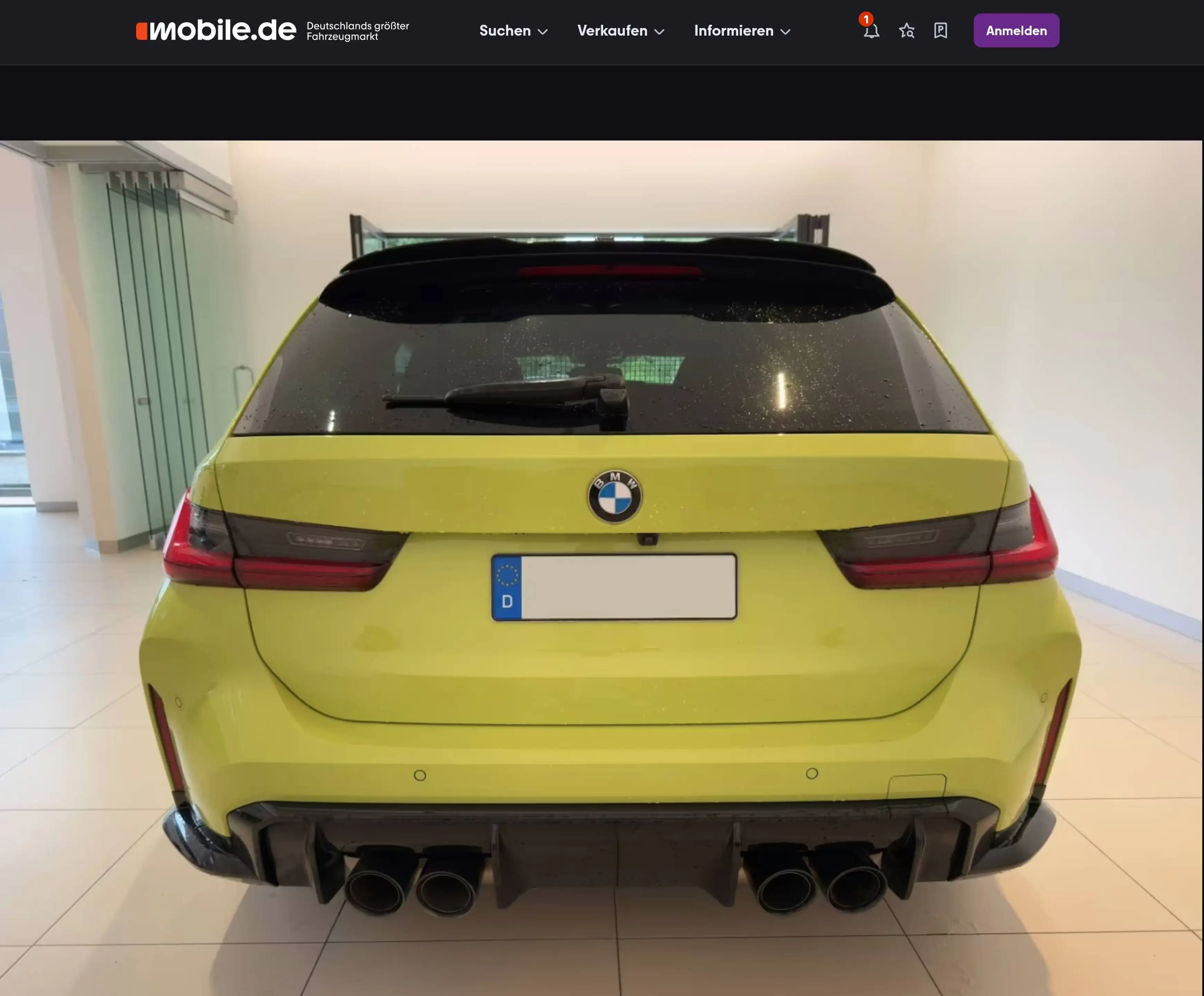 BMW M3 M3 Competition xDrive Touring — photo 2