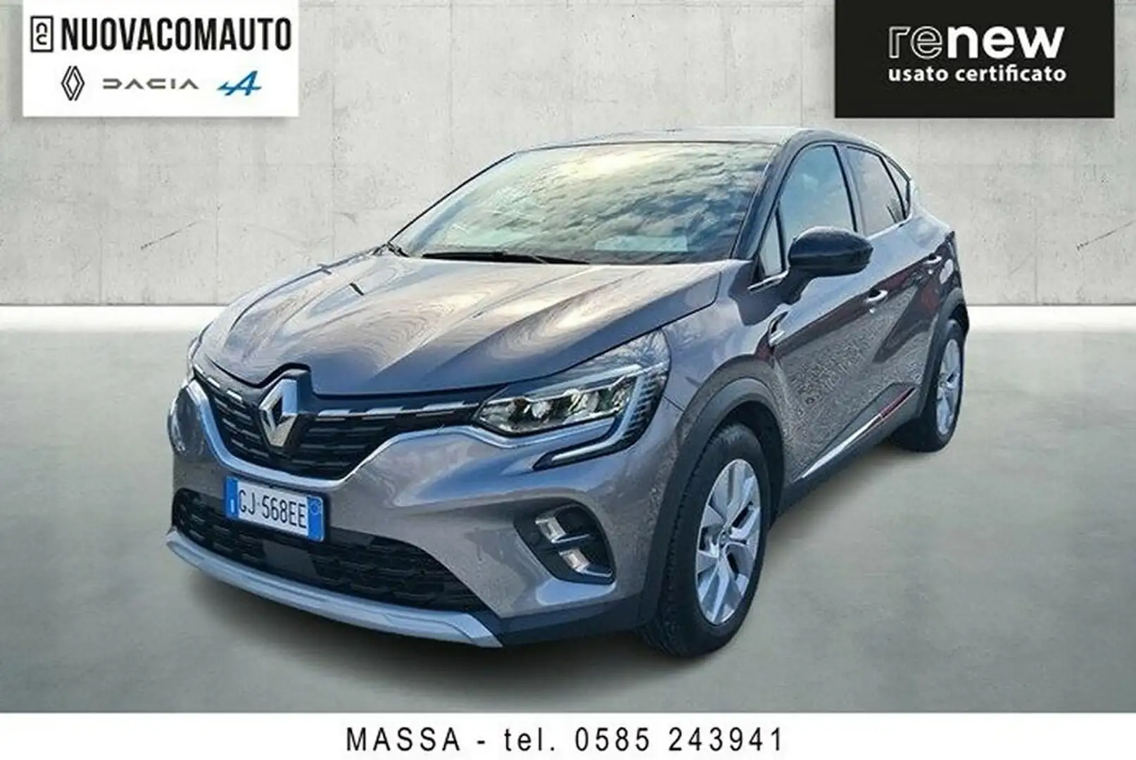 Renault Captur 1.6 hybrid Intens E-Tech 145cv auto Blu/Azzurro - 1
