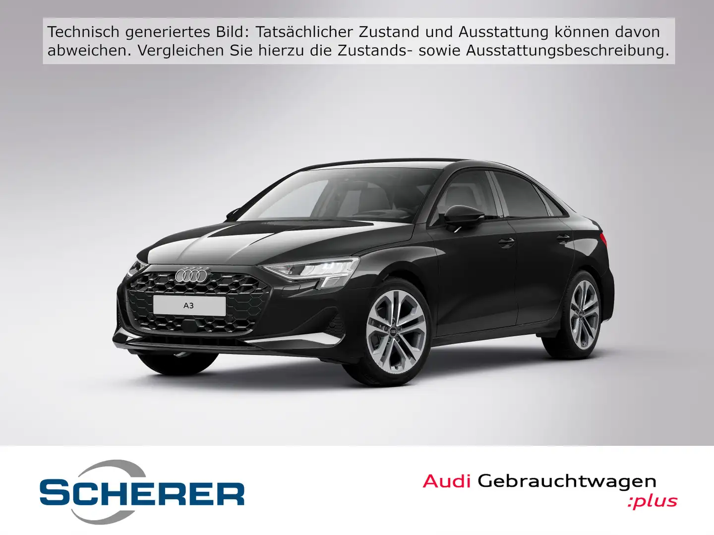 Audi A3 advanced 35 TFSI S tronic NAVI AHK Schwarz - 1