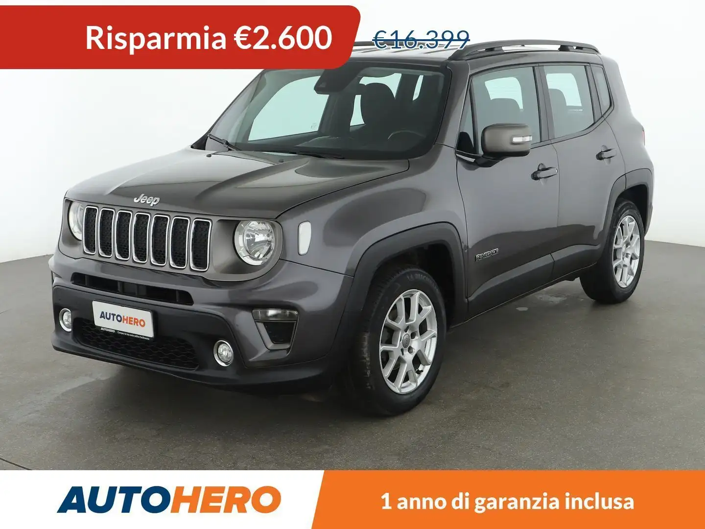 Jeep Renegade 1.0 TGDi Limited 4x2 Gris - 1