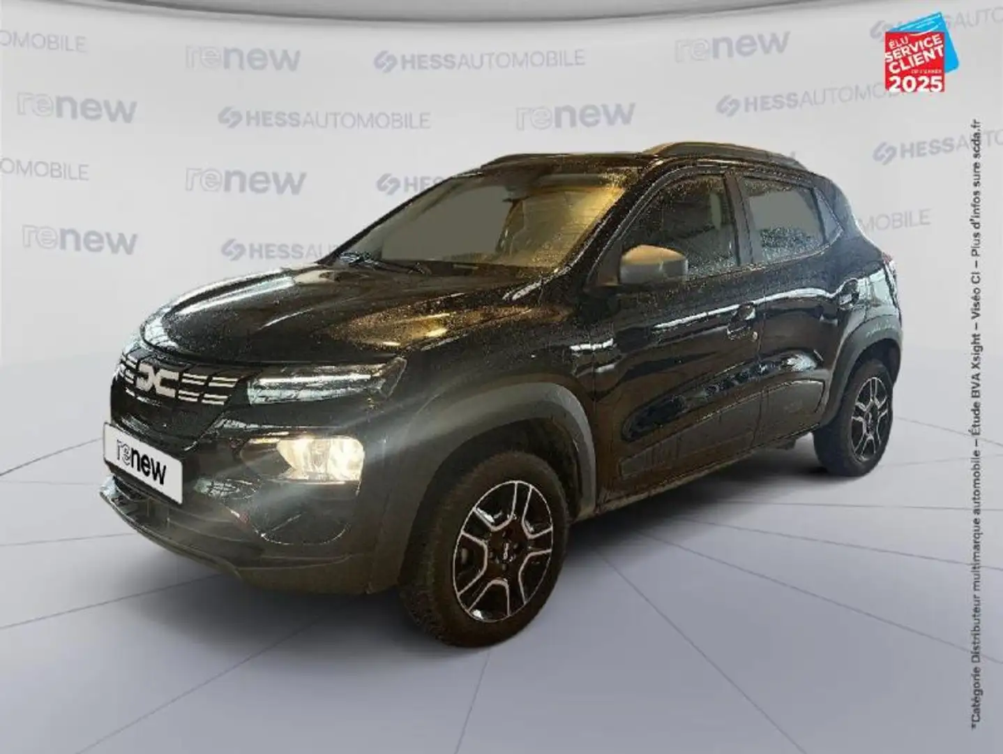 Dacia Spring 45ch Expression Sieges cuir GPS Camera Noir - 1