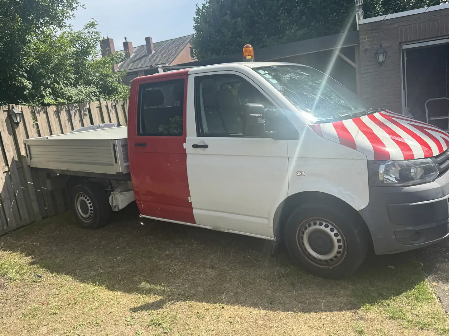 Volkswagen Transporter open laadbak gekeurd voor verkoop - 1