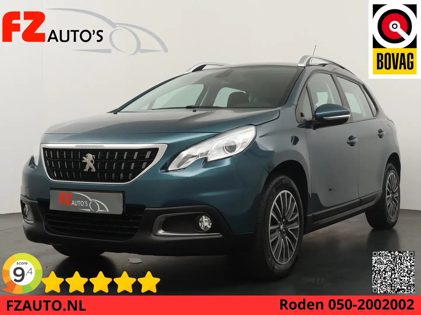 Peugeot 2008 1.2 PureTech Active - Automaat - Cruise Control - Vert - 1