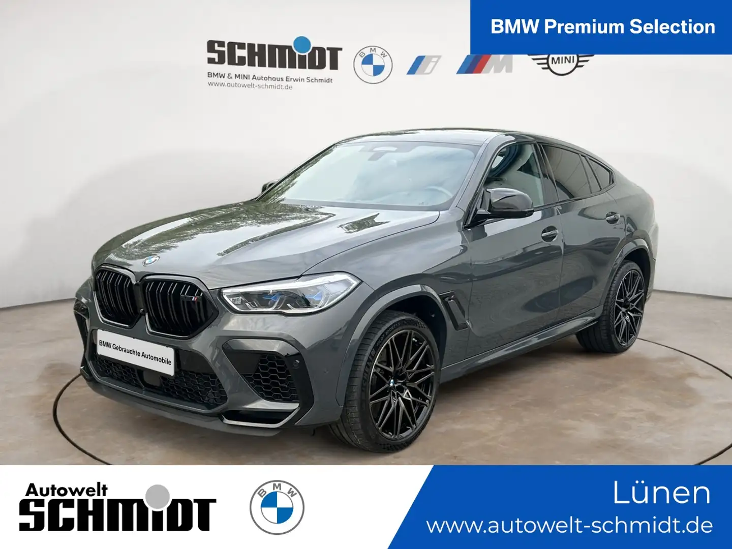 BMW X6 M Competition + 2Jahre-BPS.-GARANTIE Gris - 1