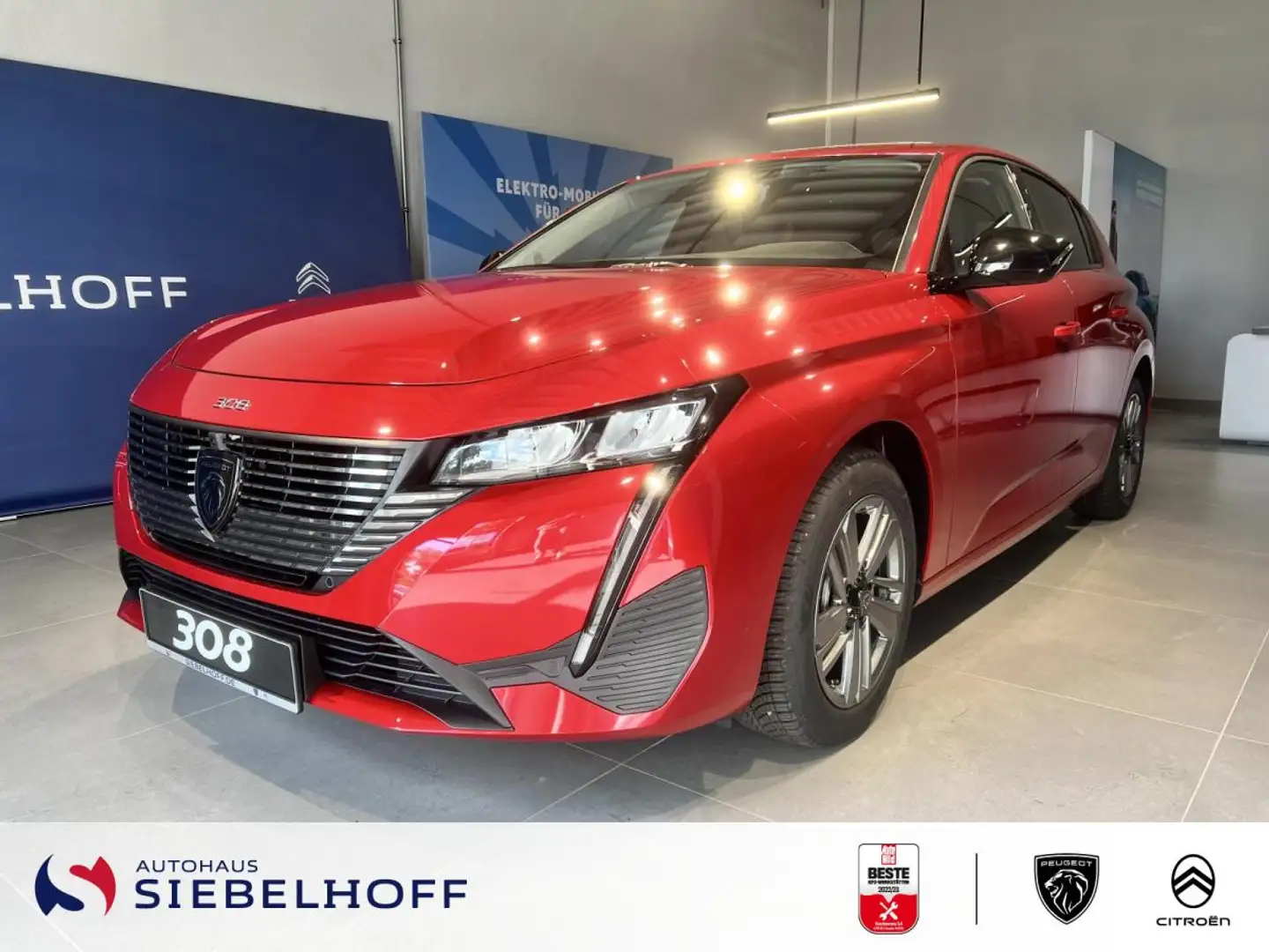 Peugeot 308 Allure BlueHDi 130 EAT8 *Nav*CAM360*AGR*M&S* Rot - 2