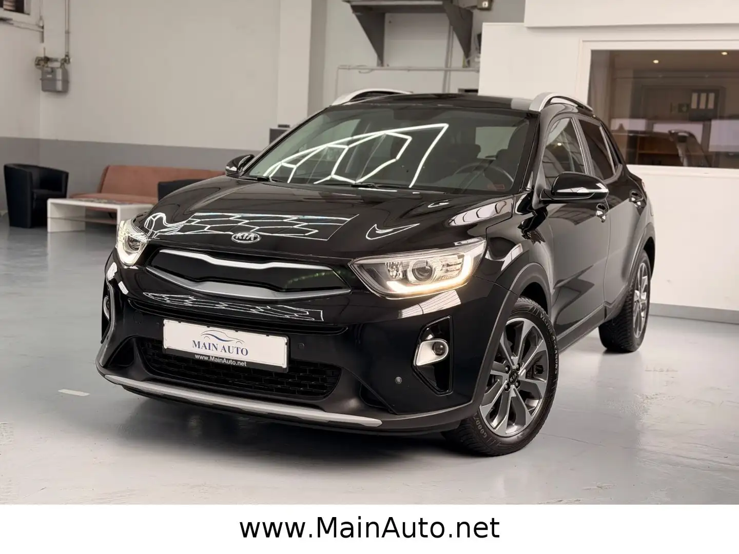 Kia Stonic 1.0 T-GDI Vision Aut/1.Hand/NAVI/CAM/LED Noir - 2