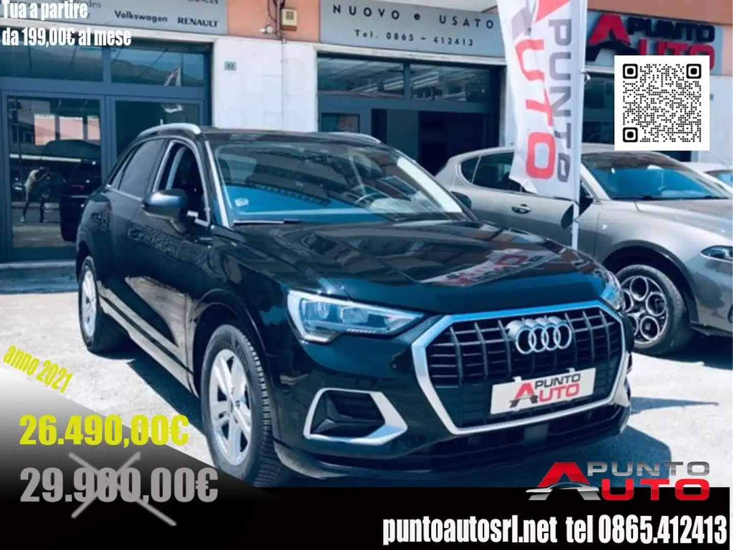 Audi Q3 35 TDI S tronic Business Nero - 2