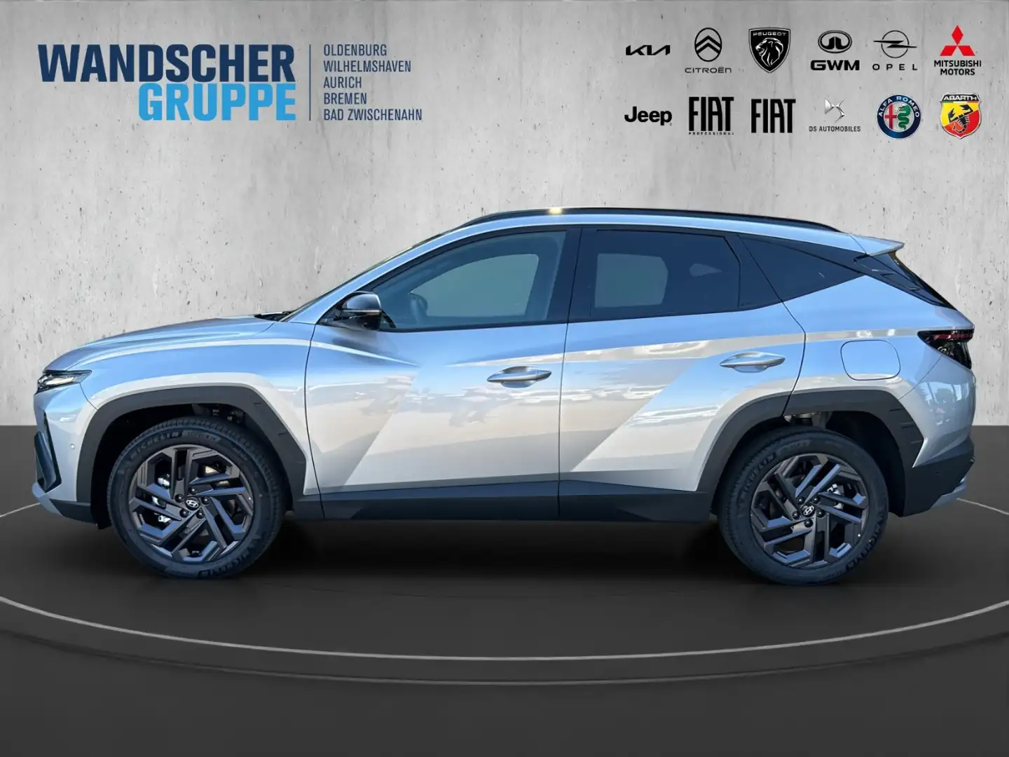 Hyundai TUCSON 1.6 ANNIVERSARY 48V hybrid 2WD *360°*HUD* Argent - 2