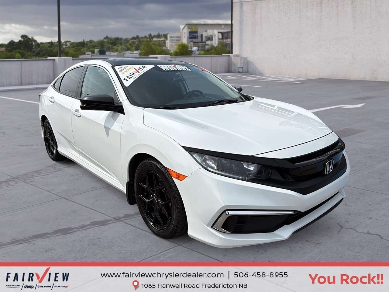 2020 Honda Civic EX with sun and sound package