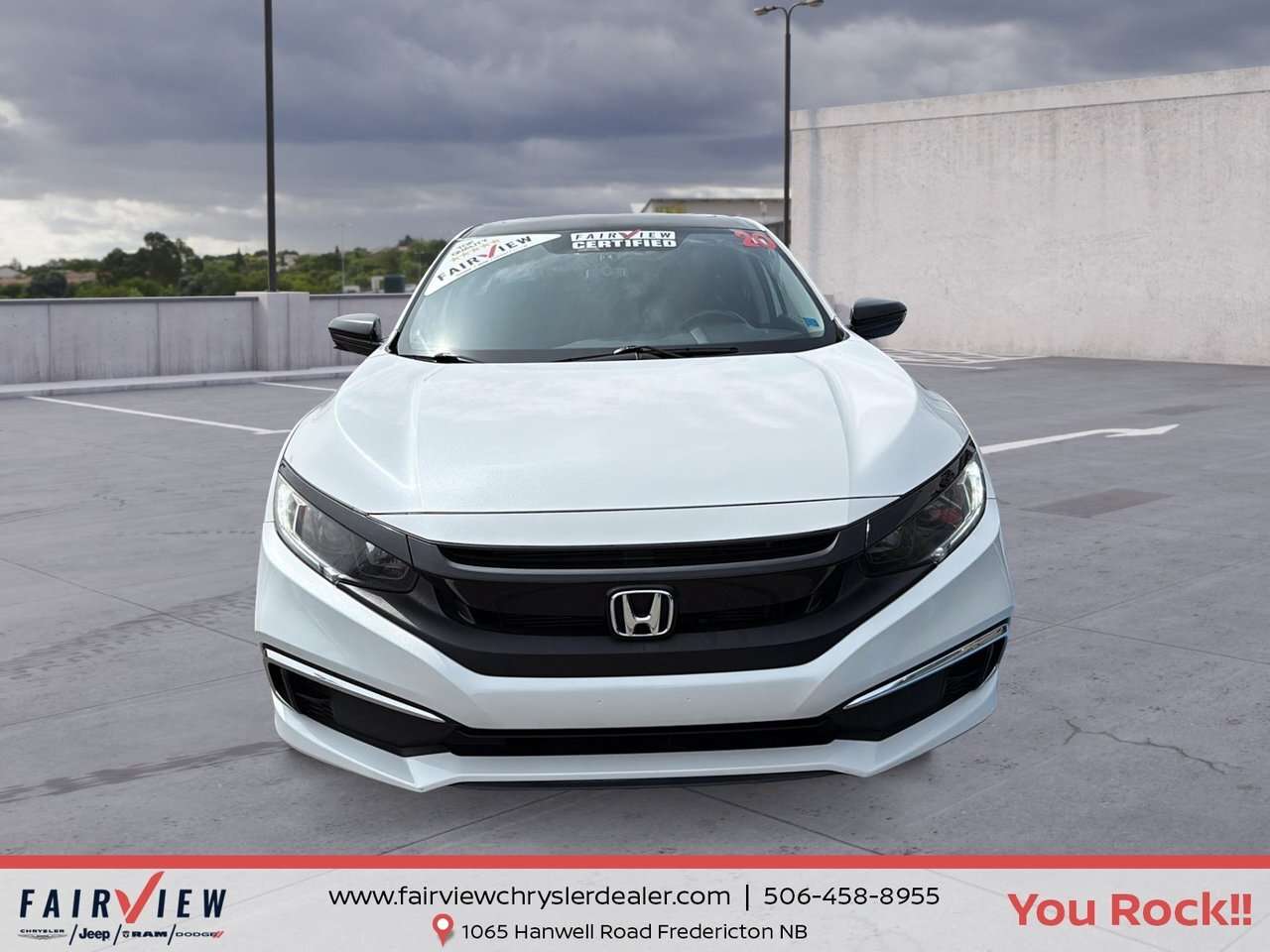 2020 Honda Civic EX with sun and sound package — снимка 1