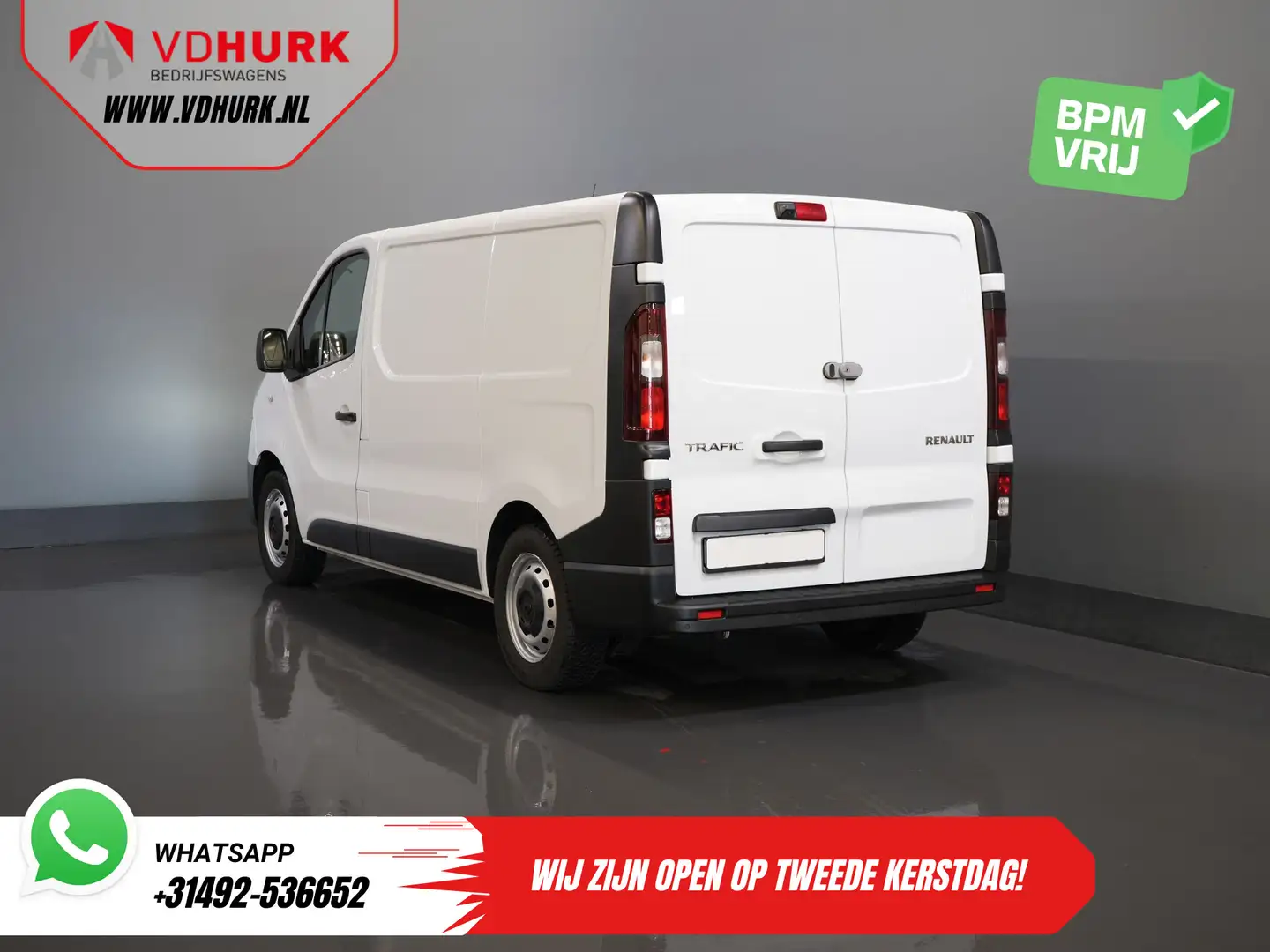 Renault Trafic 2.0 dCi 145 pk BPM VRIJ Inrichting/ Standkachel/ S Wit - 2