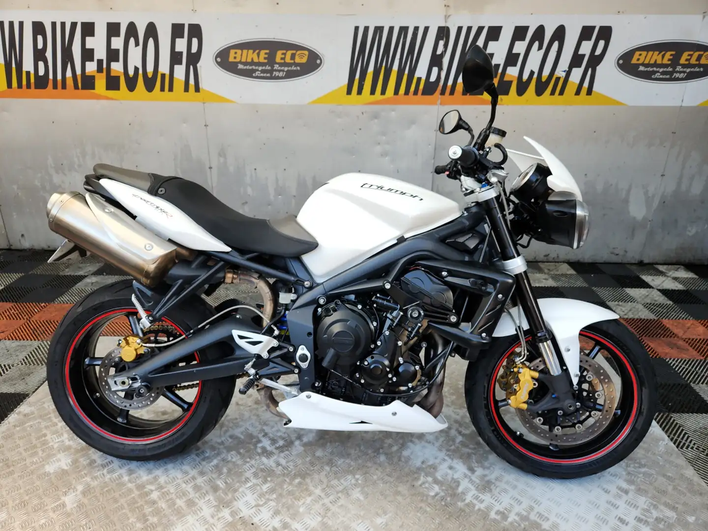 Triumph Street Triple 675 Alb - 1