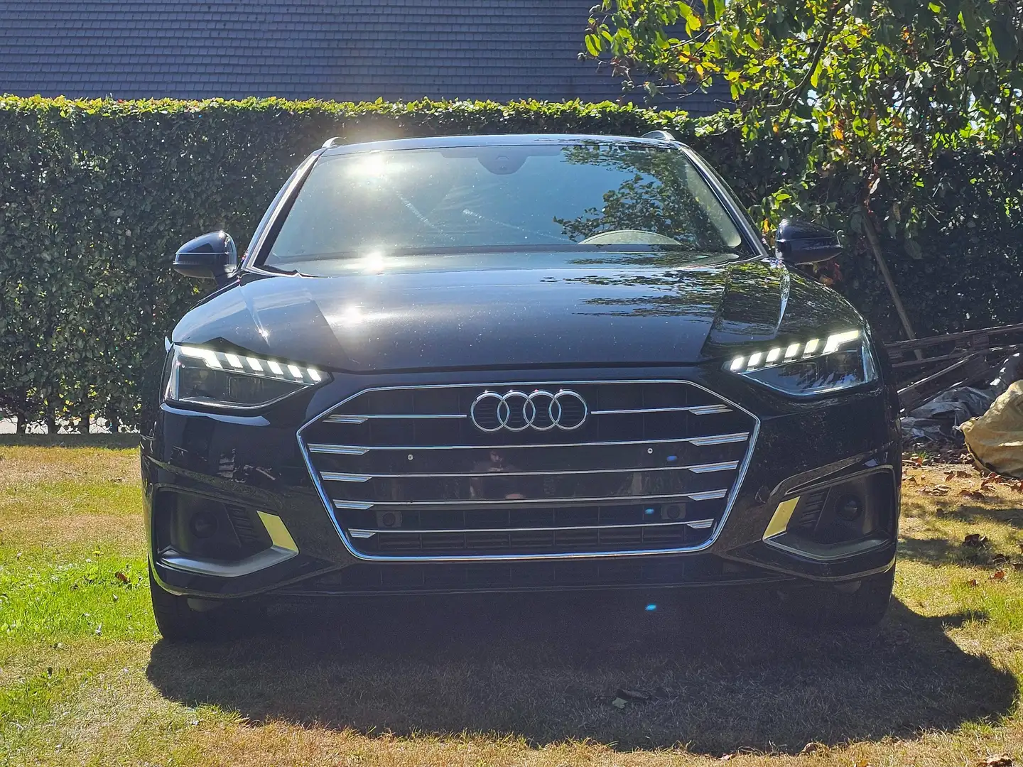 Audi A4 Avant 35 TFSI s-tronic Zwart - 1
