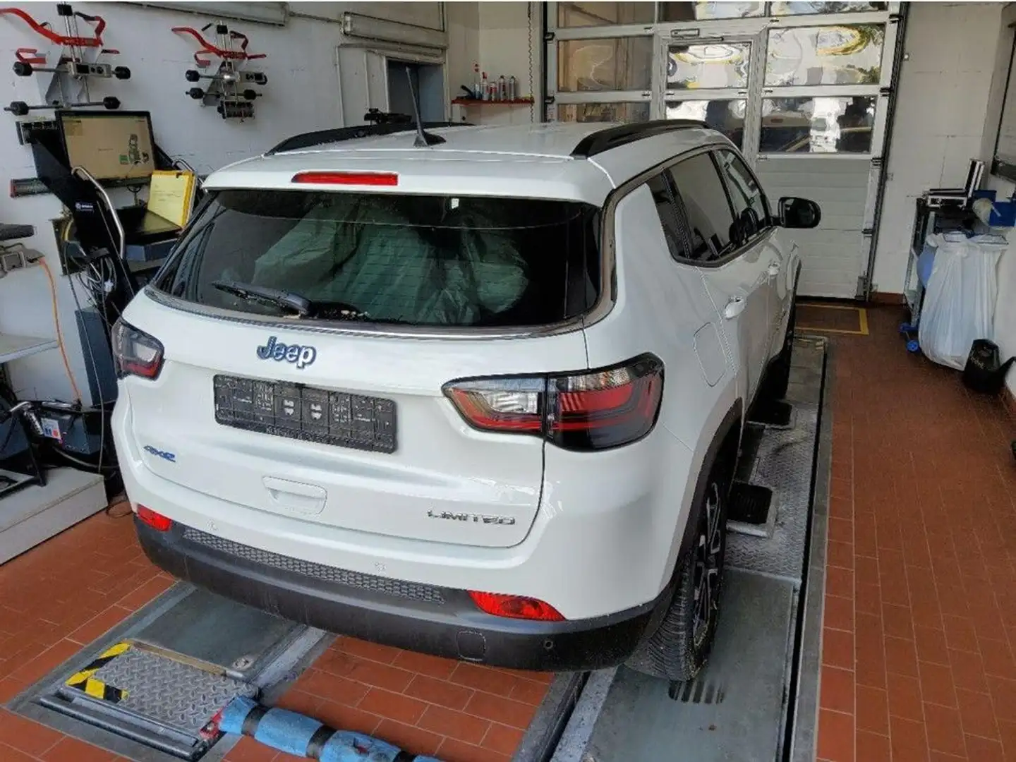 Jeep Compass Limited PHEV 4WD NAV+ACC+KAM+EL.HECK+SHZ Weiß - 2