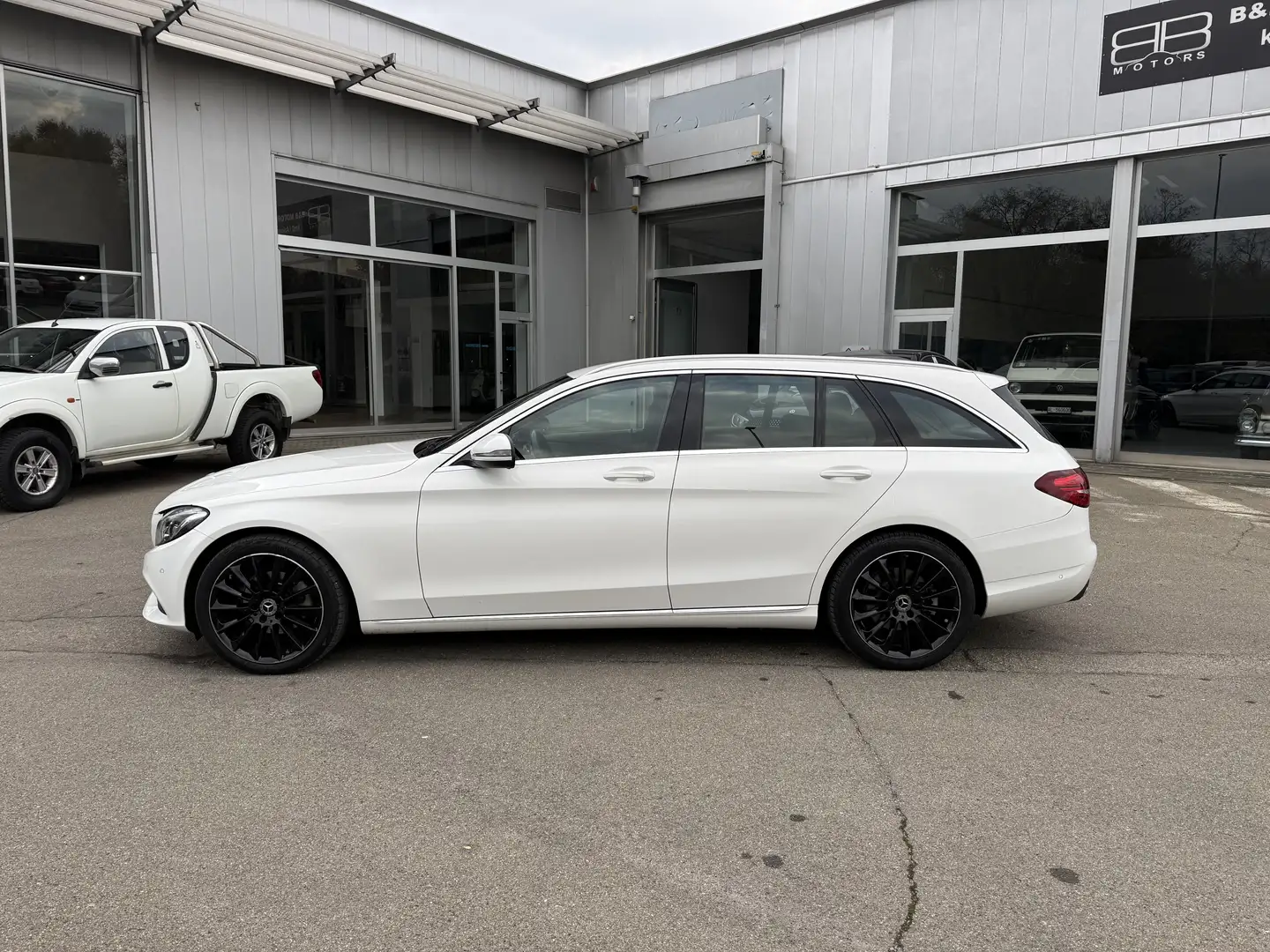 Mercedes-Benz C 200 Classe C-S205 SW SW d (bt) Sport auto Blanc - 2